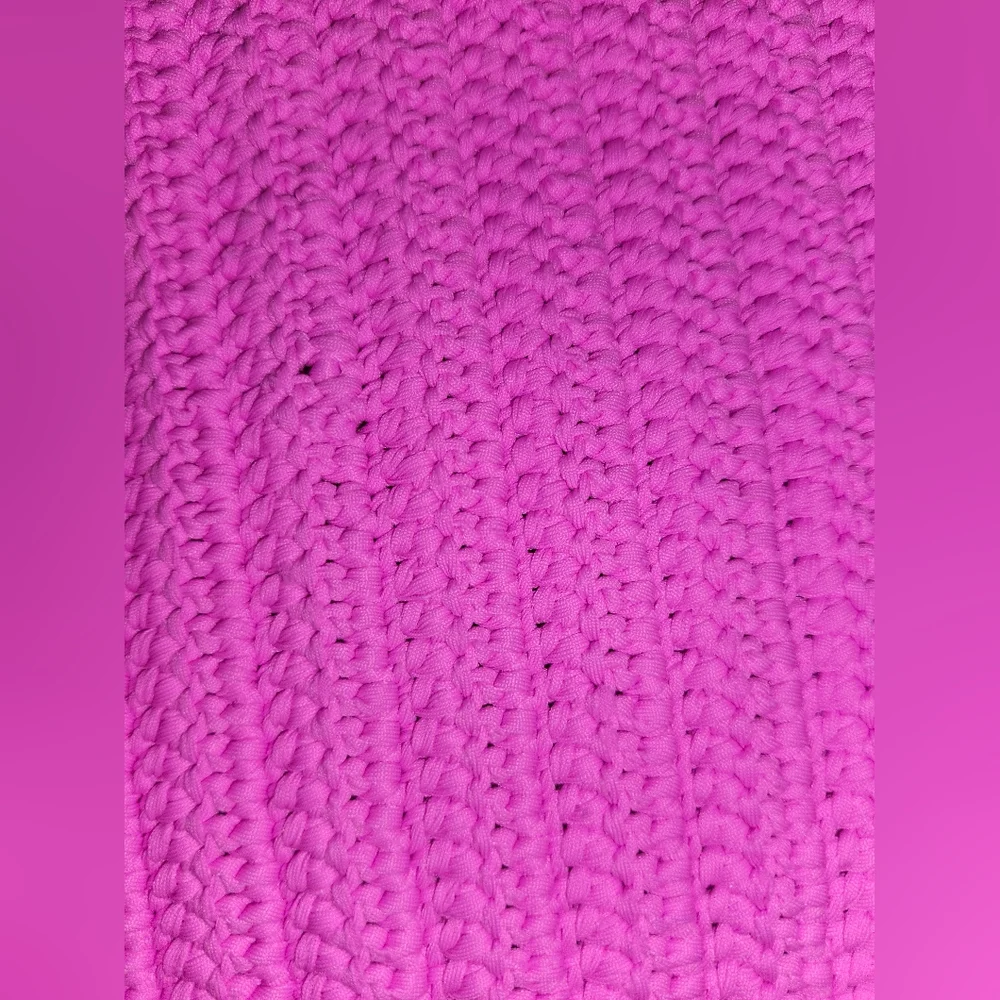 NWT Skims Crochet Swim Mini Skirt PINK Taffy 4X